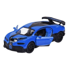 Majorette Deluxe Cars kisautó Bugati Chiron Pur Sport kék autópálya és játékautó