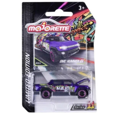 Majorette Limited Edition kisautó Series 11 - GMC Hummer EV autópálya és játékautó