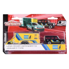 Majorette Race Trailer - Bilstein autópálya és játékautó