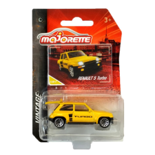 Majorette Vintage autómodell - Renault 5 Turbo autópálya és játékautó