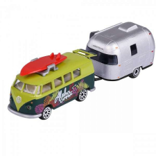 Majorette Volkswagen Trailer kisautó - Volkswagen T1 Aloha Camping autópálya és játékautó
