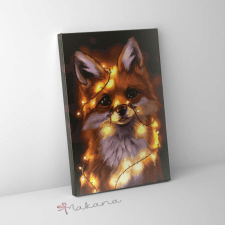 Makana Aranyos kis róka - Számfestő készlet, kerettel (40x50 cm) kreatív és készségfejlesztő