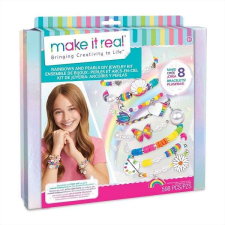 Make It Real ékszerkészítés - Szivárvány és gyöngy karkötők kreatív és készségfejlesztő