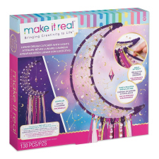 Make It Real Holdalakú álomfogó készítő szett fényekkel kreatív és készségfejlesztő