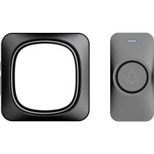 Maketop Z-502 wireless doorbell AC, fekete csengő