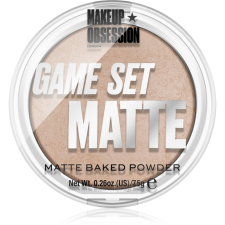 Makeup Obsession Game Set Matte mattító púder árnyalat Navagio 7.5 g arcpúder