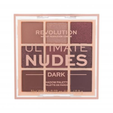 Makeup Revolution London Ultimate Nudes szemhéjpúder 8,1 g nőknek Dark szemhéjpúder