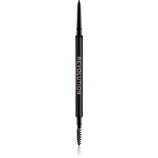 Makeup Revolution Precise Brow Pencil precíz szemöldökceruza kefével árnyalat Medium Brown 0.05 g szemceruza