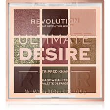 Makeup Revolution Ultimate Desire szemhéjfesték paletta árnyalat Stripped Khaki 8,1 g szemhéjpúder