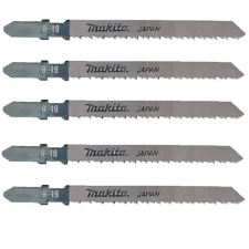 Makita HCS B19 szúrófűrészlap furnér, TPI:12, L:90mm 5db fűrészlap