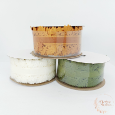  Makk mintás őszi szalag dekorációs kellék