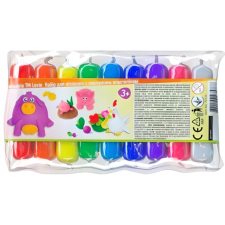 Maksik OKTO Lovin Levegőn száradó gyurma szett 9 x 6g - Vegyes színek (OKT5788) gyurma