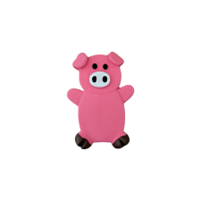  Malacka” csipogós kutyajáték – vidám rózsaszín gumijáték játék kutyáknak