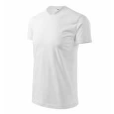 Malfini 111 Malfini Heavy V nyakú pólók unisex Fehér