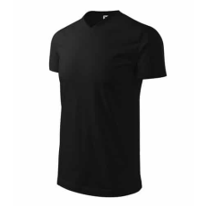 Malfini 111 Malfini Heavy V nyakú pólók unisex Fekete - 4XL