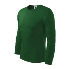 Malfini 119 Malfini Fit-T LS hosszú ujjú férfi póló üvegzöld - M