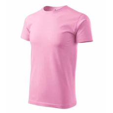 Malfini 129 Basic Férfi Póló Rózsaszín - 2XL