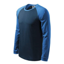 Malfini 130 Malfini Street LS férfi pólók tengerészkék - 2XL munkaruha