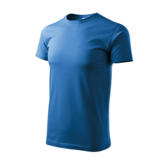 Malfini 137 Heavy New unisex póló azúrkék színben