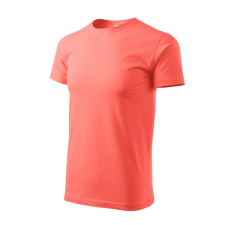 Malfini 137 Heavy New unisex póló coral színben munkaruha