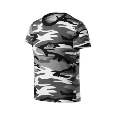 Malfini 149 Malfini Camouflage gyerek pólók szürke terepszín - 134 cm/8 éves munkaruha