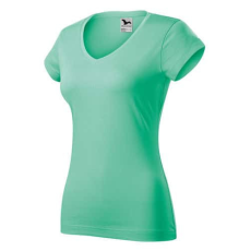 Malfini 162 Malfini Fit V-nyakú női póló menta