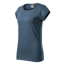Malfini 164 Malfini Fusion női póló sötétdenim melírozott - 2XL