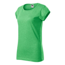 Malfini 164 Malfini Fusion női póló zöld melírozott - 2XL