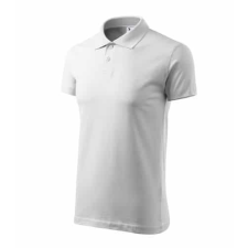 Malfini 202 Malfini Single J. Férfi galléros póló Fehér - XL munkaruha