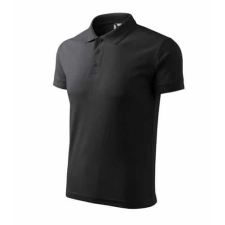 Malfini 203 Malfini Férfi Galléros Pique Póló ébenszürke - 4XL munkaruha