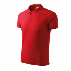 Malfini 203 Malfini Férfi Galléros Pique Póló Piros - 2XL