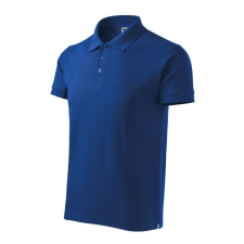 Malfini 212 Cotton galléros férfi póló királykék színben munkaruha