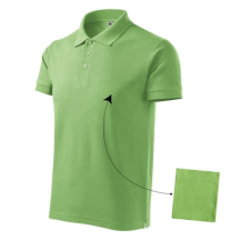 Malfini 212 Malfini Cotton galléros férfi póló borsózöld - 2XL munkaruha