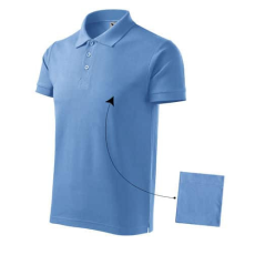Malfini 212 Malfini Cotton galléros férfi póló égszínkék