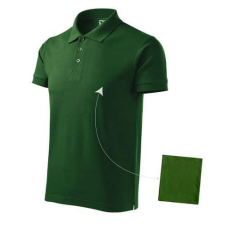 Malfini 212 Malfini Cotton galléros férfi póló üvegzöld - XL