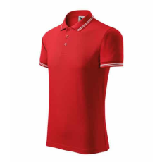 Malfini 219 Malfini Férfi Urban galléros póló Piros - 2XL