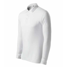 Malfini 221 Malfini Pique Polo LS galléros férfi póló Fehér - 2XL munkaruha