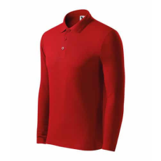 Malfini 221 Malfini Pique Polo LS galléros férfi póló Piros - 3XL