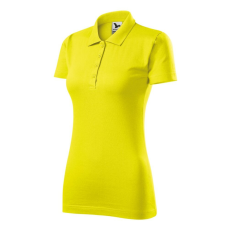 Malfini 223 Single J. galléros női póló citrom színben