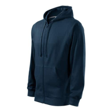 Malfini 410 Malfini Trendy Zipper férfi pulóver tengerészkék - 2XL munkaruha
