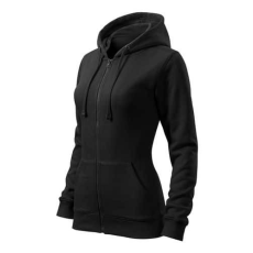 Malfini 411 Malfini Trendy Zipper női pulóver Fekete - 2XL