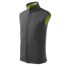 Malfini 517 Malfini Vision softshell férfi mellény acélszürke - 2XL