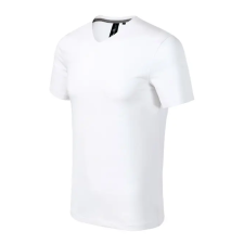 MALFINI, a.s. Action V-neck póló férfi fehér XL férfi póló