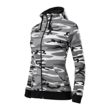 MALFINI, a.s. Camo Zipper felső női szürke terepszín M női pulóver, kardigán