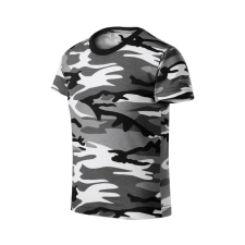 MALFINI, a.s. Camouflage póló gyerek szürke terepszín 158 cm/12 éves gyerek póló