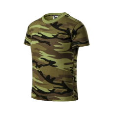MALFINI, a.s. Camouflage póló gyerek zöld terepszín 134 cm/8 éves