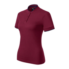 MALFINI, a.s. Diamond galléros póló női garnet 2XL