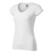 MALFINI, a.s. Fit V-neck póló női fehér XS női póló