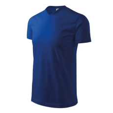 MALFINI, a.s. Heavy V-neck póló unisex királykék L