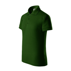 MALFINI, a.s. Pique Polo galléros póló gyerek üvegzöld 146 cm/10 éves